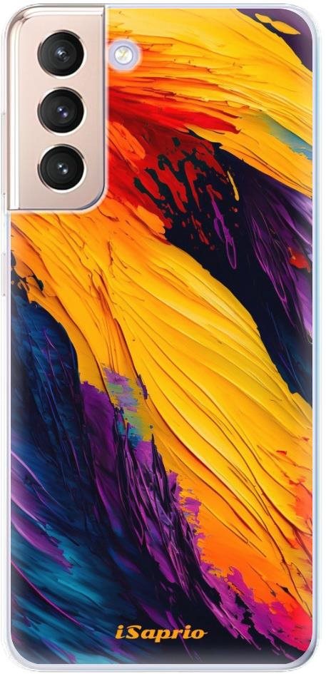 iSaprio Orange Paint pre Samsung Galaxy S21 Kryt na mobil