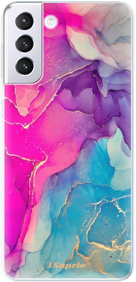 iSaprio Purple Ink na Samsung Galaxy S21+ Kryt na mobil