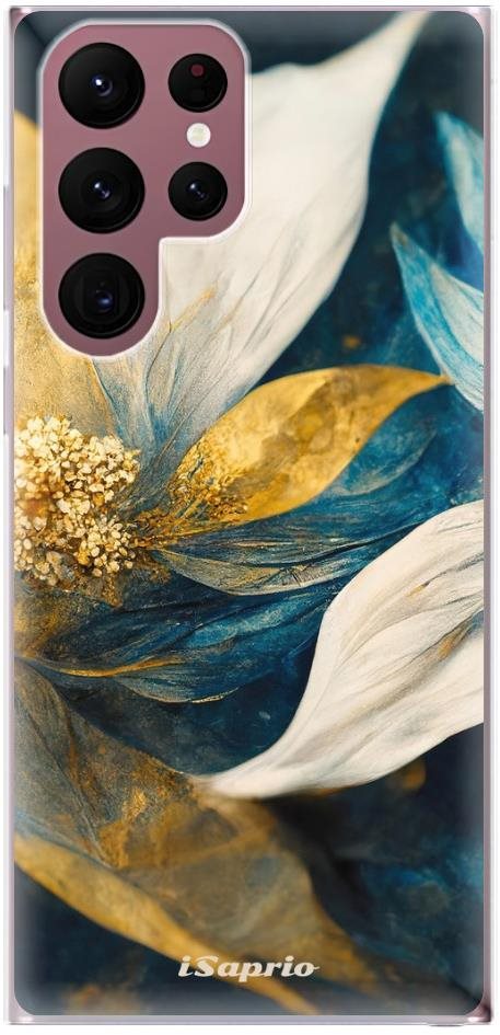 iSaprio Gold Petals na Samsung Galaxy S22 Ultra 5G Kryt na mobil