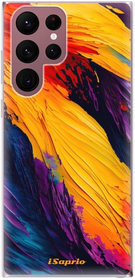 iSaprio Orange Paint pre Samsung Galaxy S22 Ultra 5G Kryt na mobil