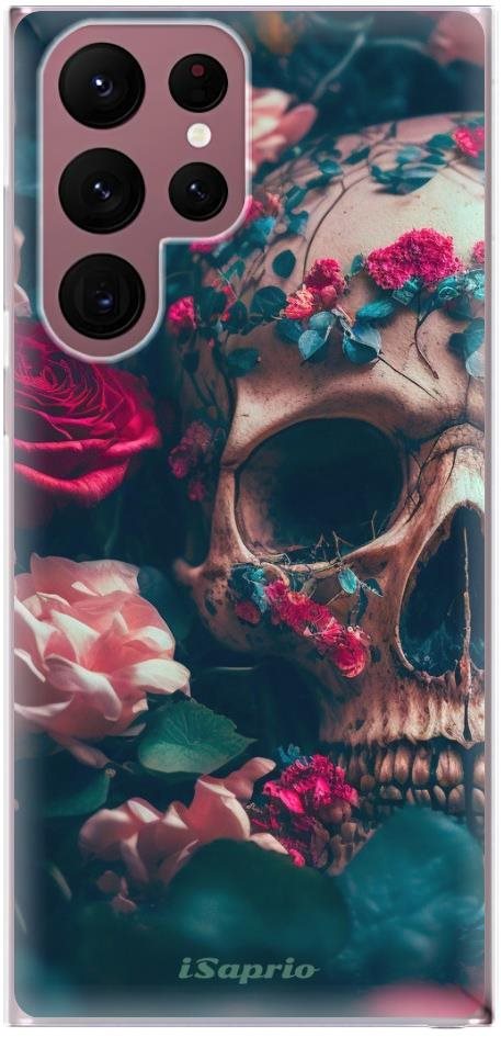iSaprio Skull in Roses na Samsung Galaxy S22 Ultra 5G Kryt na mobil
