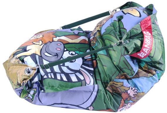 BeanBag Dizajnový sedací vak 189 × 140 africa Sedací vak