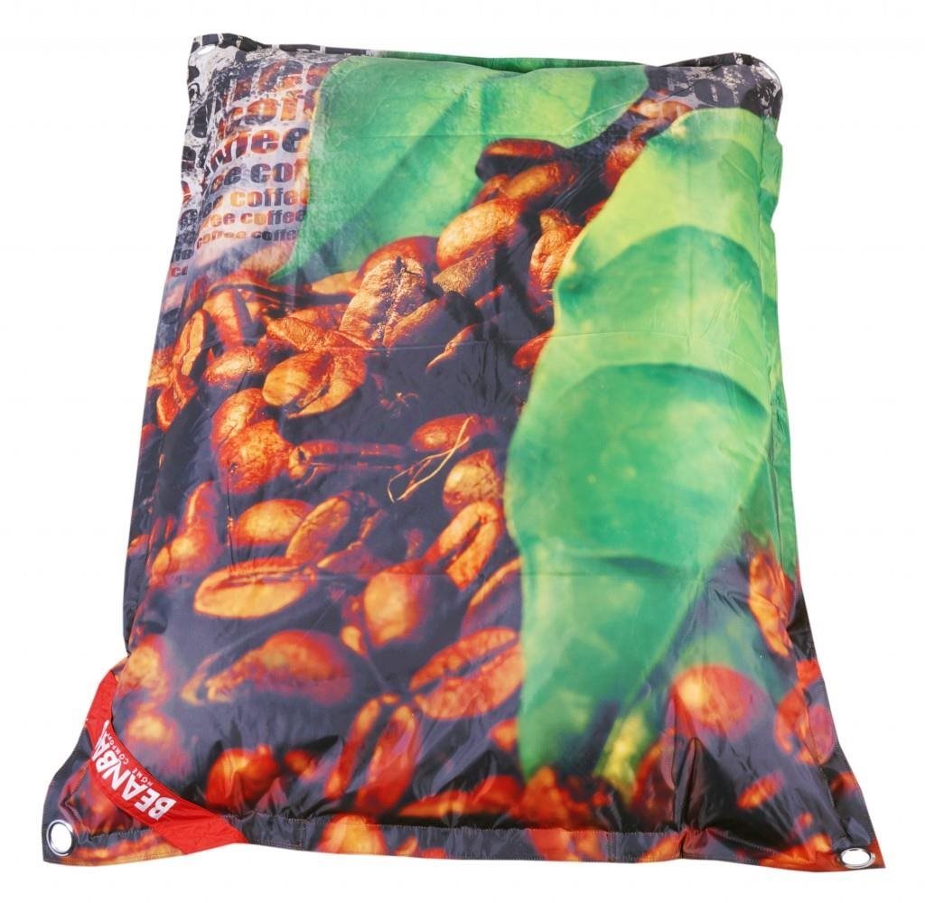 BeanBag Dizajnový sedací vak 189 × 140 coffee Sedací vak