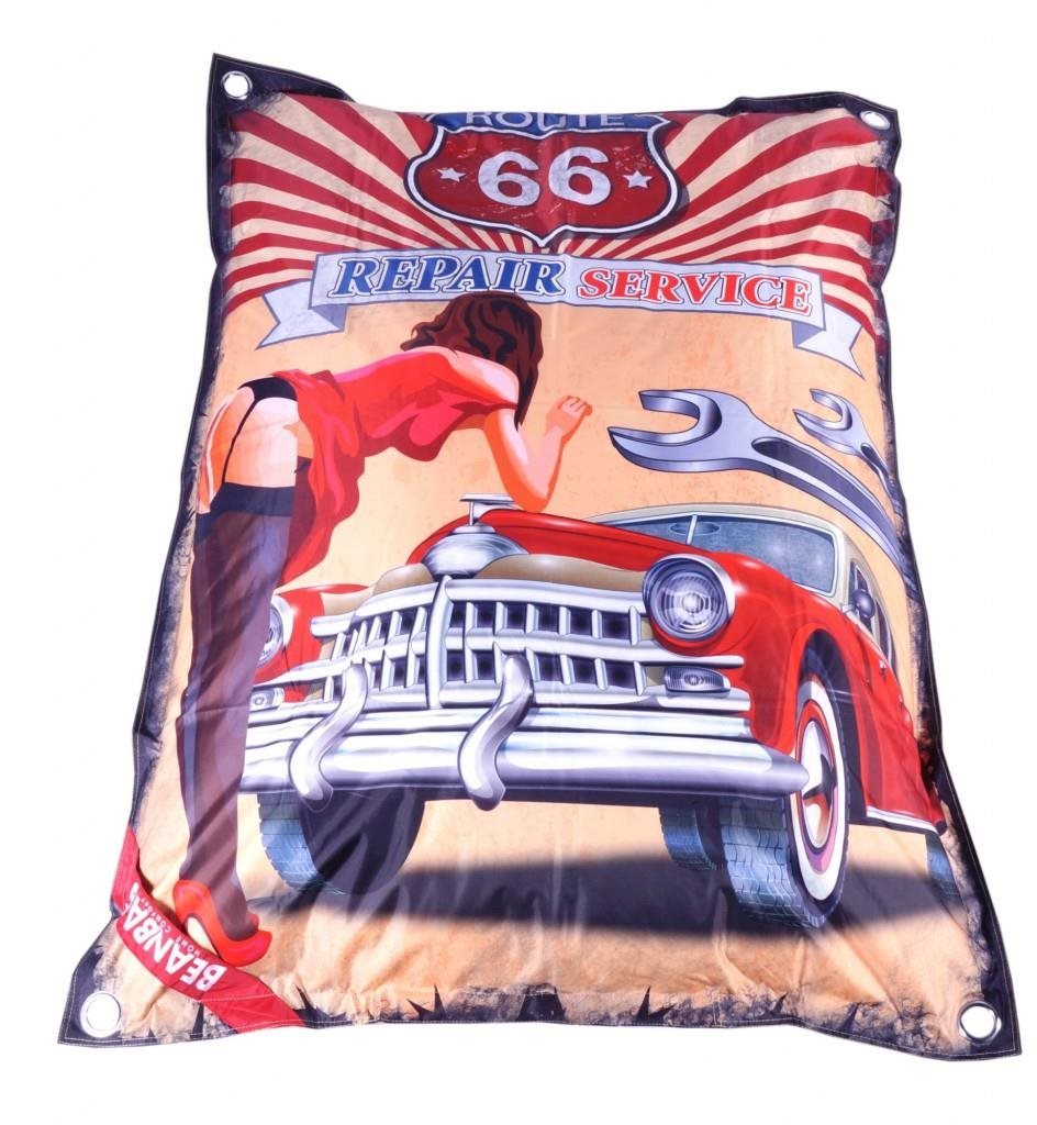 BeanBag - Dizajnový sedací vak 189×140 retro Sedací vak