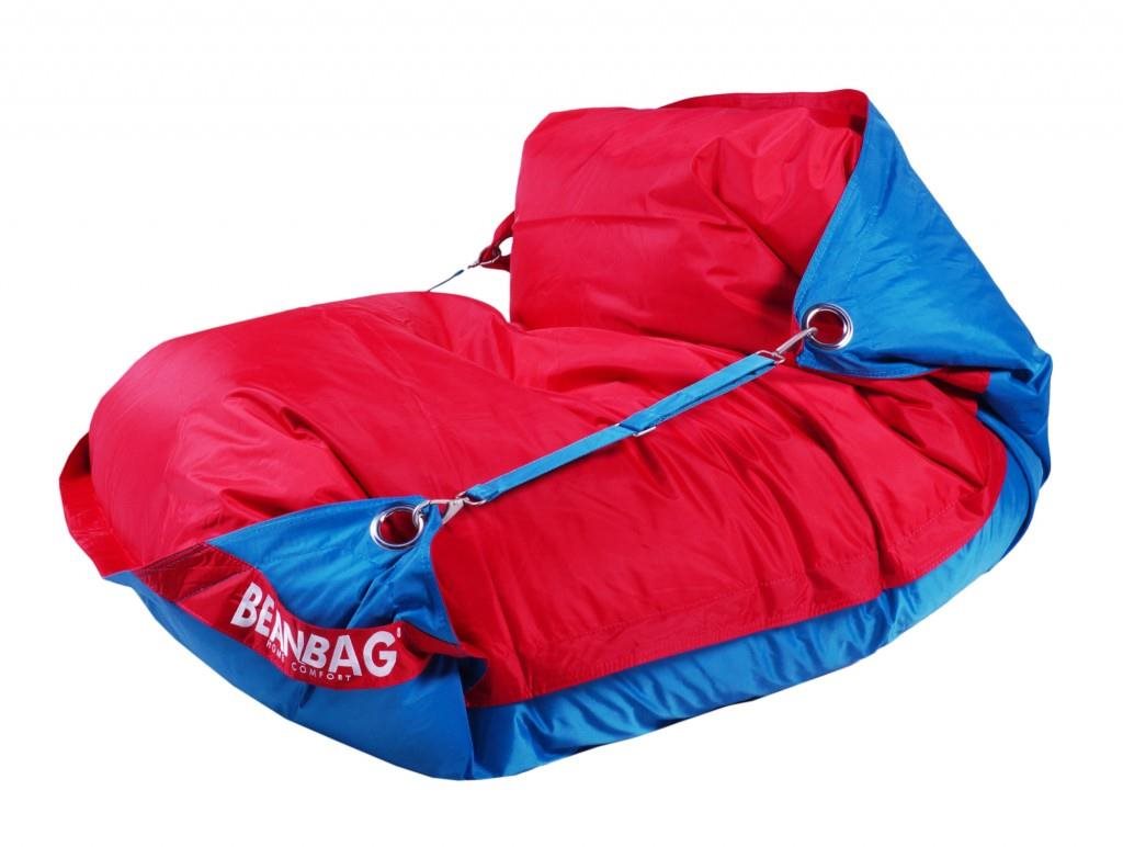 BeanBag Sedací vak 189×140 duo turquoise – cherry Sedací vak