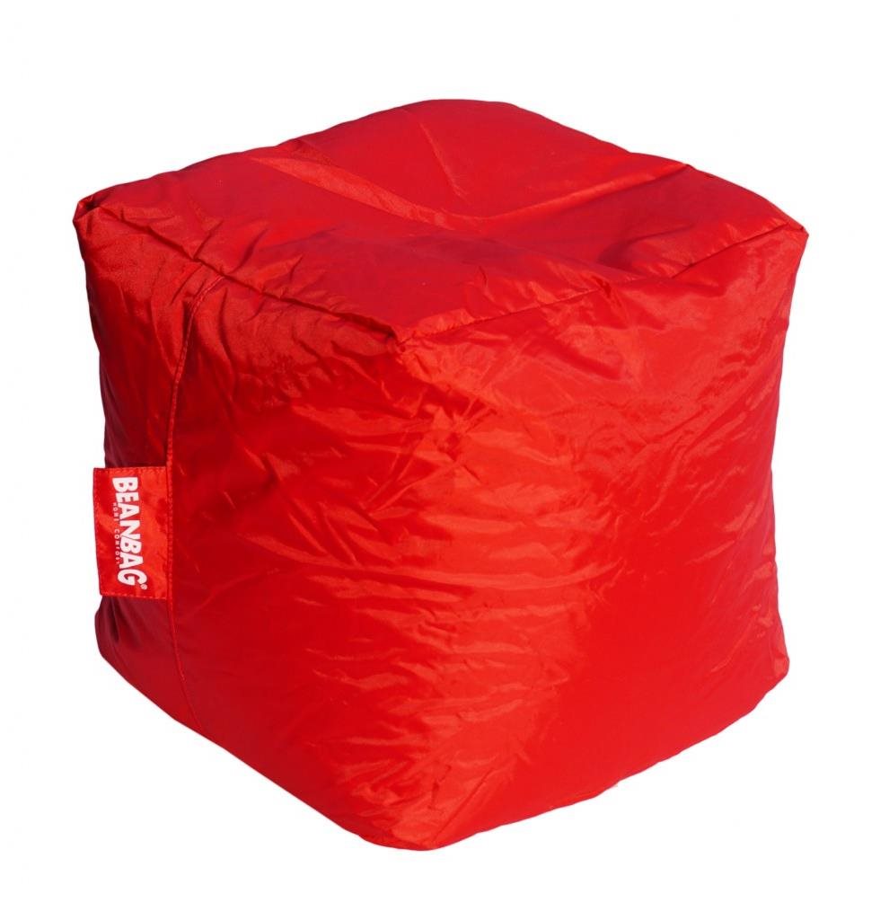 BeanBag Sedací vak cube scarlet rose Sedací vak