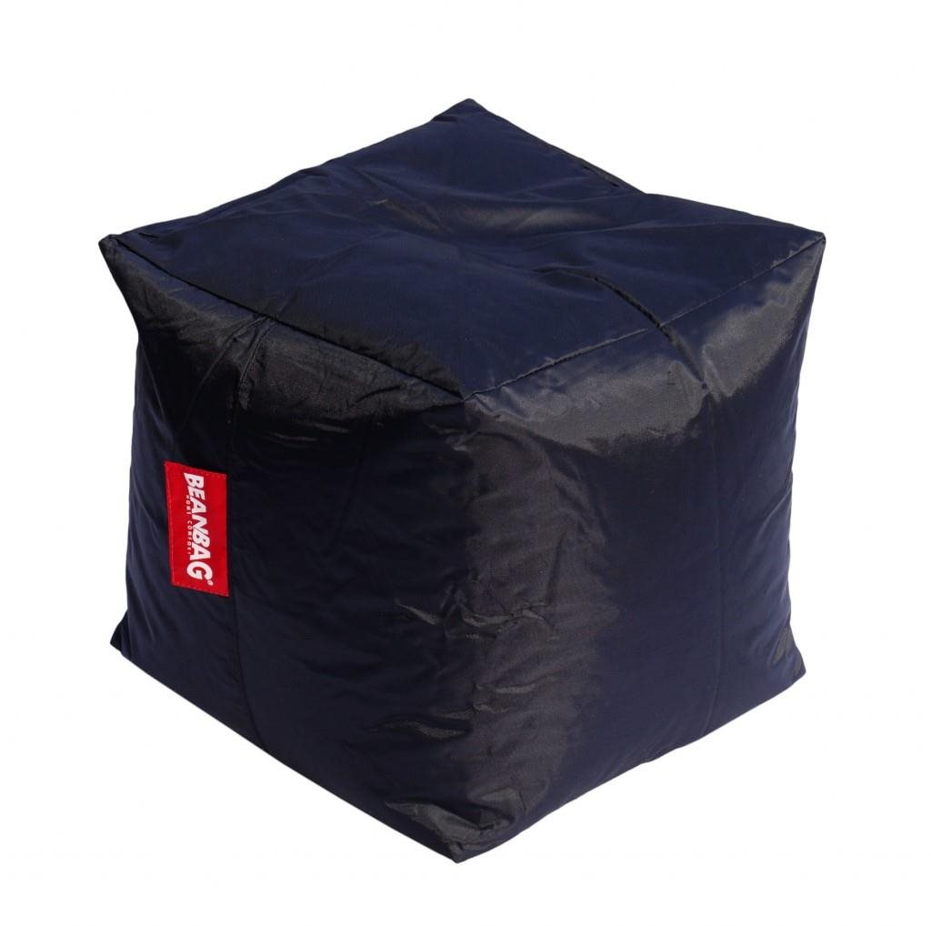 BeanBag Sedací vak cube black Sedací vak