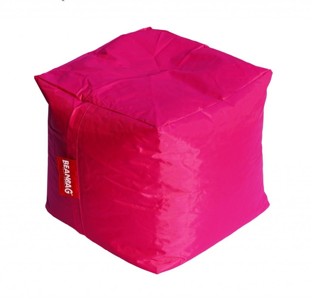BeanBag Sedací vak cube pink Sedací vak