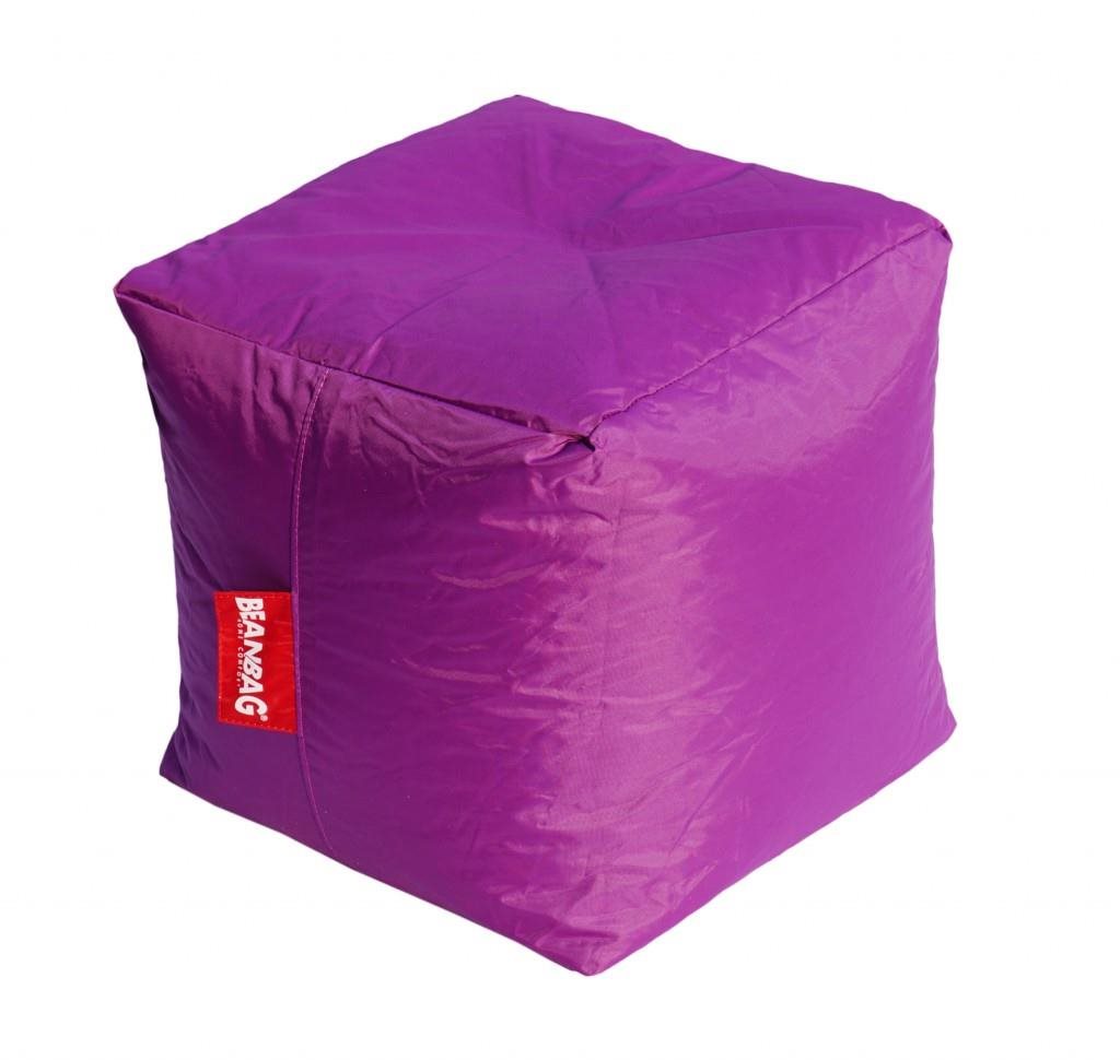 BeanBag Sedací vak cube purple Sedací vak