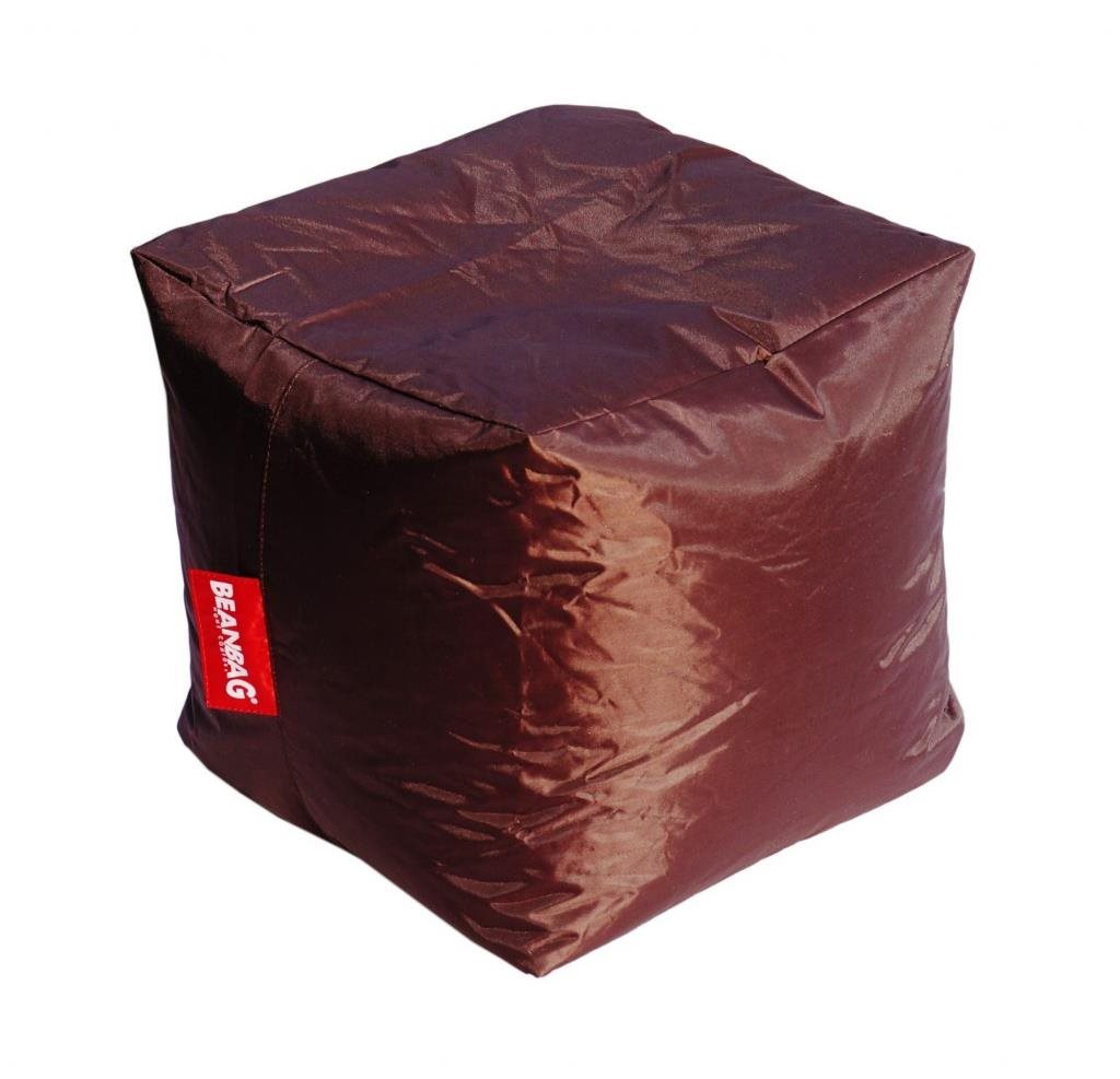 BeanBag Sedací vak cube chocolate Sedací vak