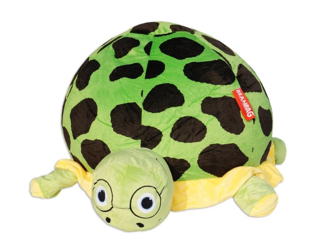 BeanBag Sedací vak korytnačka Turtlák, zelená/čierna/žltá Sedací vak