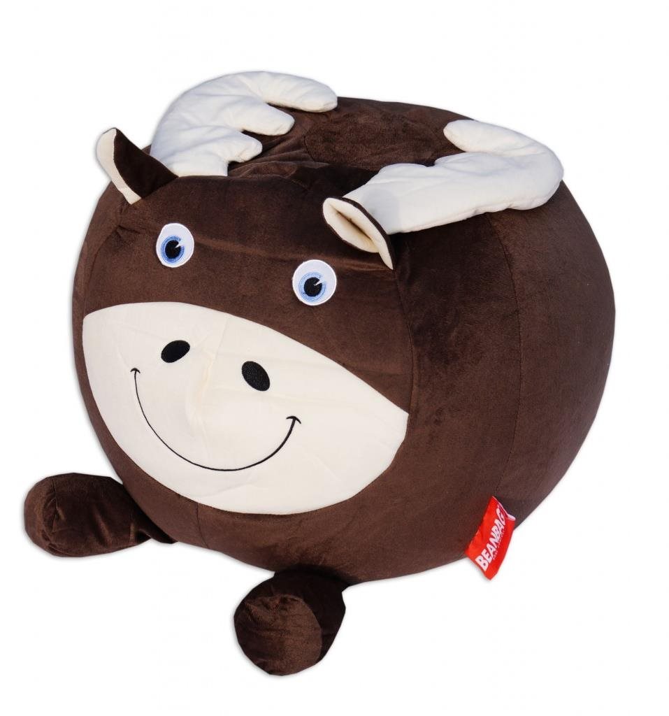 BeanBag Sedací vak los Lumpy, hnedá Sedací vak