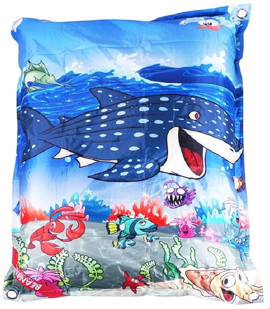 BeanBag Dizajnový sedací vak 189 × 140 sea – world Sedací vak