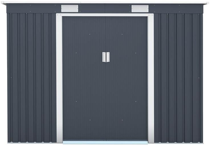 IWHome Záhradný domček ZEUS 2B 3,16 m2 antracit IWH-10230006...