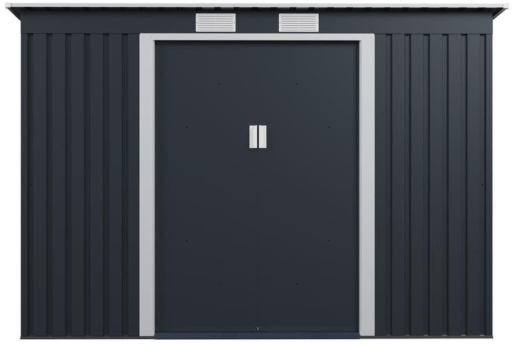 IWHome Domček záhradný ZEUS 2C 4,72 m2, antracit 176 × 261 × 181 cm...
