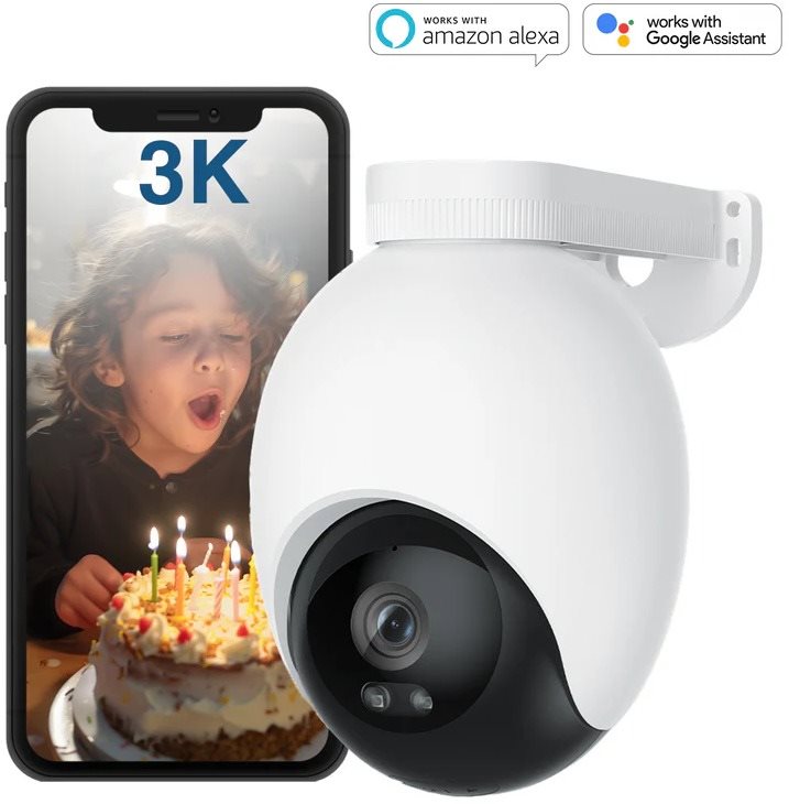 IMILAB EC6 3K WiFi Spotlight Camera IP kamera