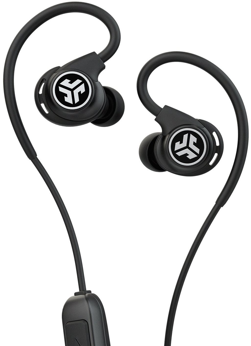 JLAB Fit Sport Wireless Fitness Earbuds Black Wireless Headphones
