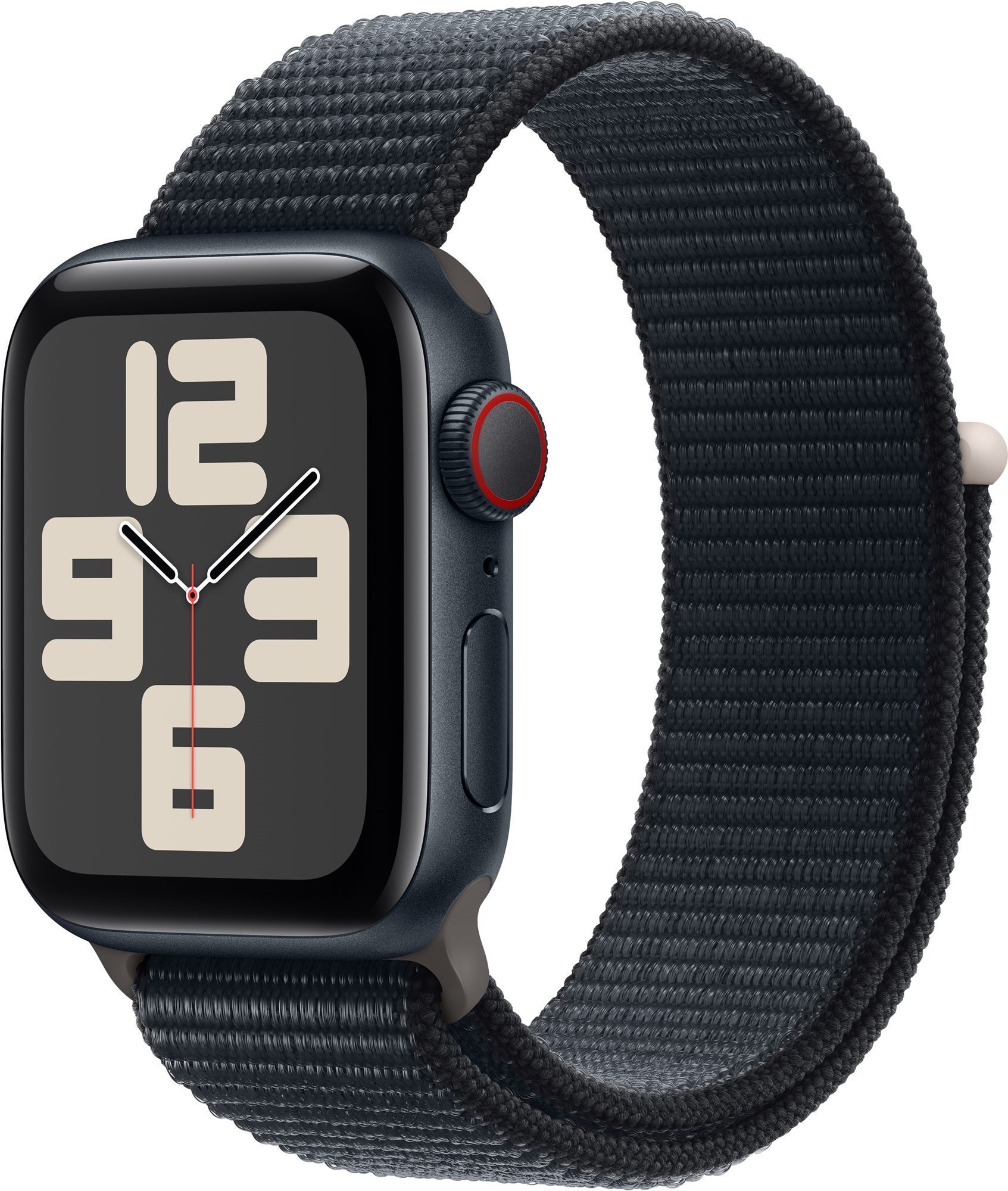 Apple Watch SE Celular 40mm Aluminiumgehäuse Mitternacht mit Sport...