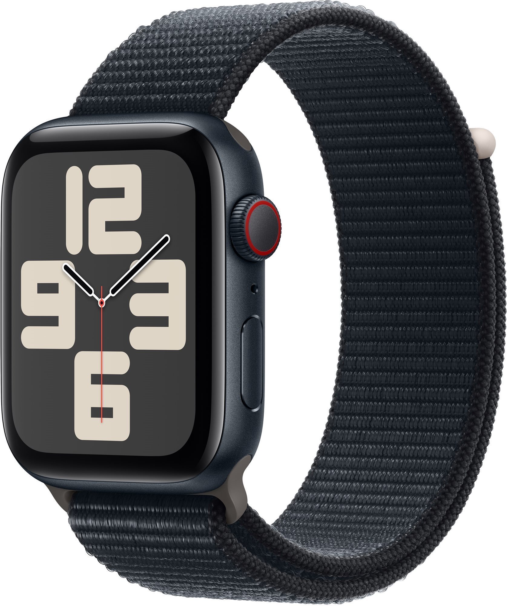 Apple Watch SE Cellular 44mm - éjfekete alumínium tok, éjfekete...