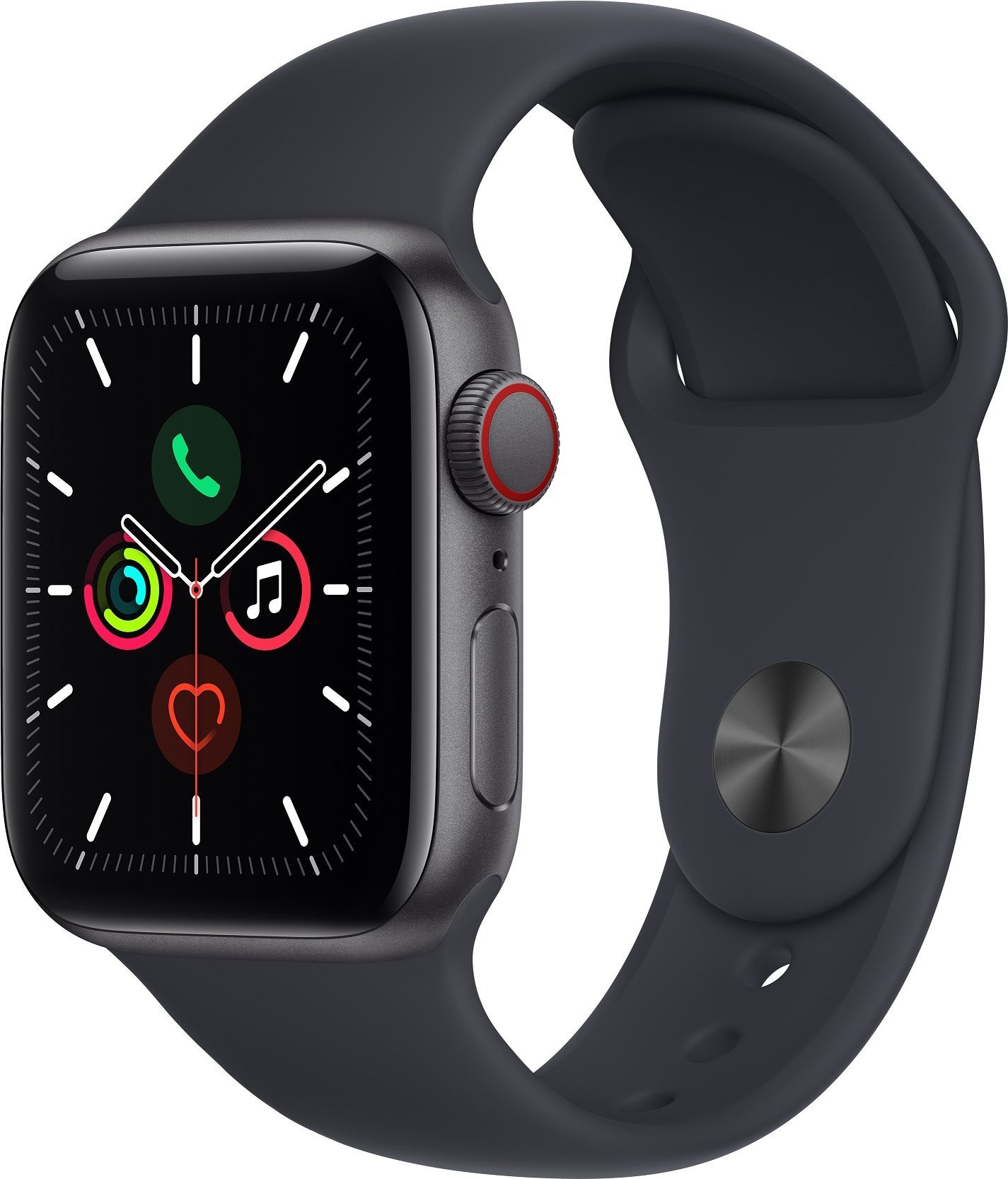 Apple Watch SE 40mm Cellular Space Grey Aluminium Case with...
