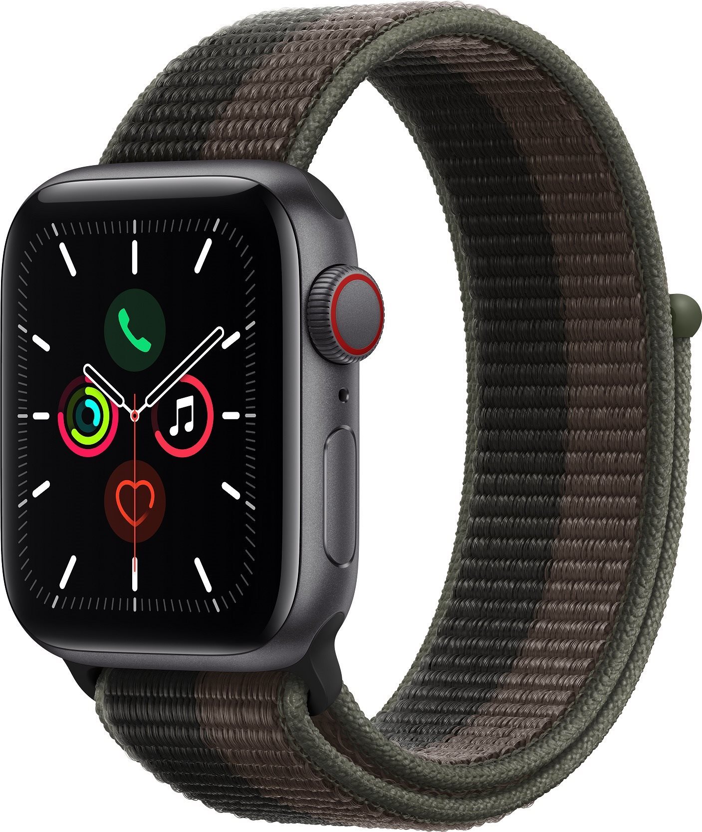 Apple Watch SE 40mm Cellular Space Grey Aluminium Case with...