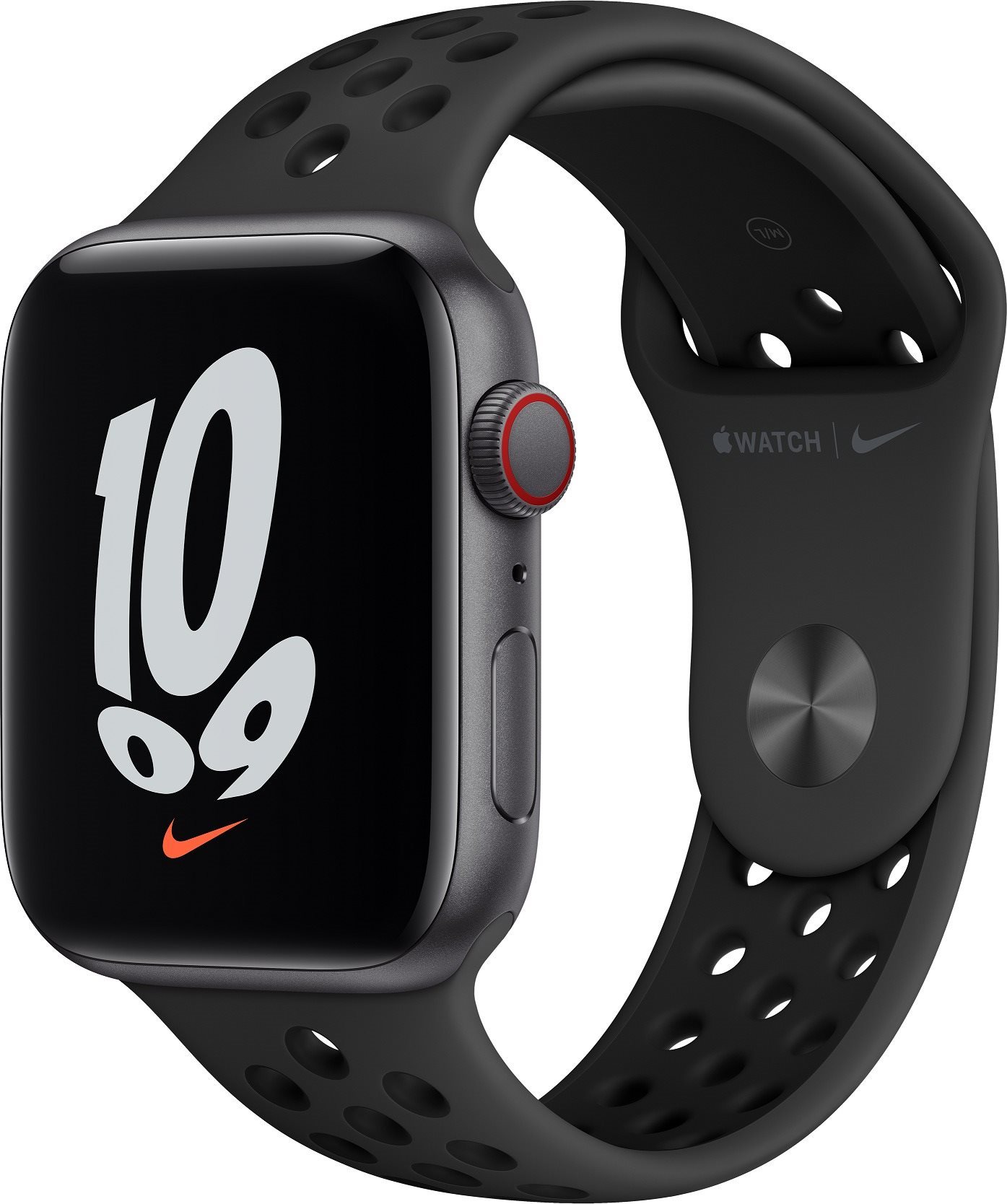 Apple Watch Nike SE Cellular 44mm Space Grey Aluminium Case with...