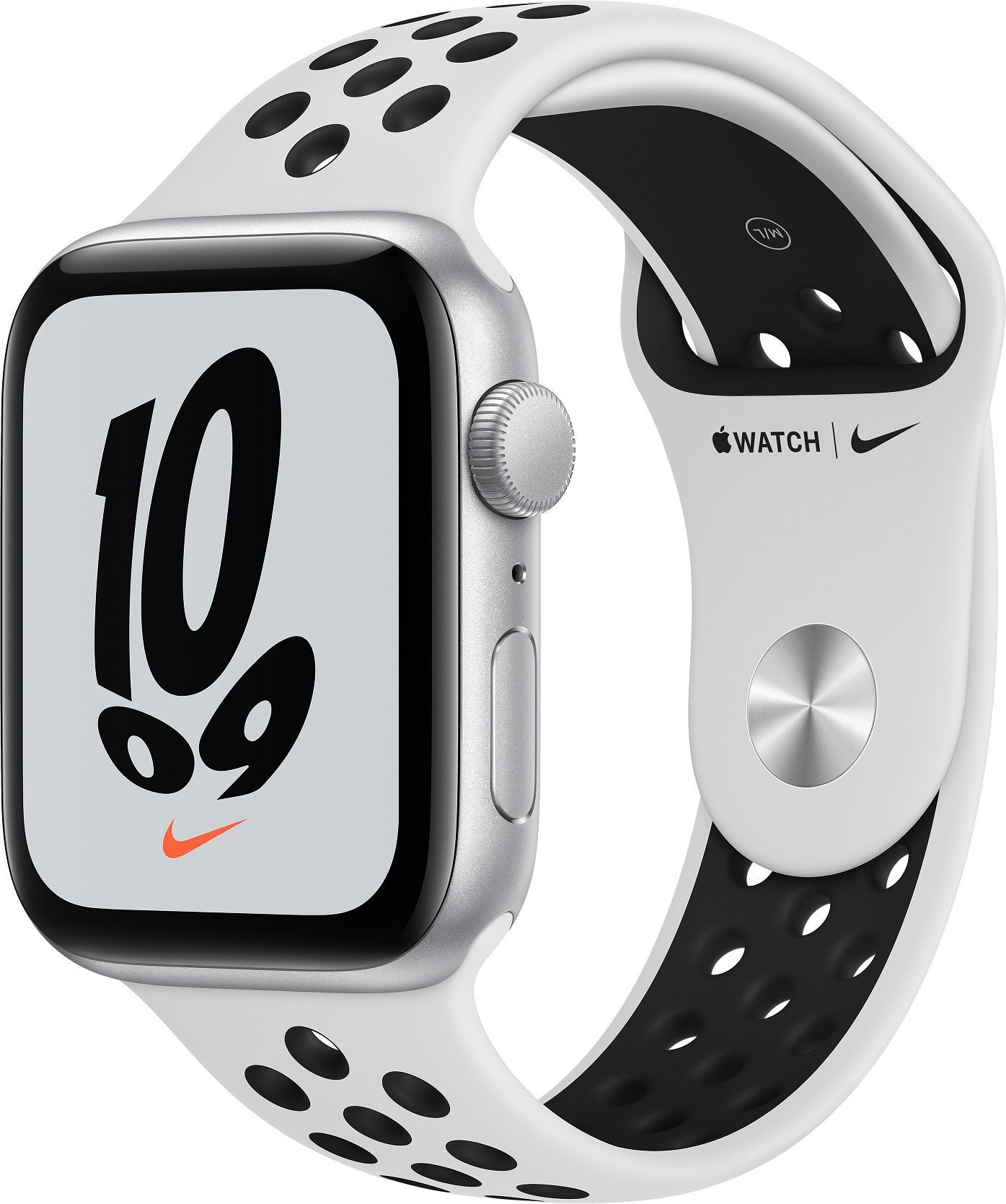 Apple Watch Nike SE 44mm Silver Aluminium Case with Pure...