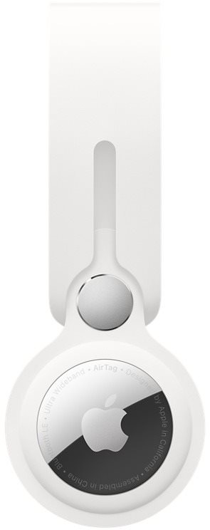 Apple AirTag Laniere blanc Laniere AirTag