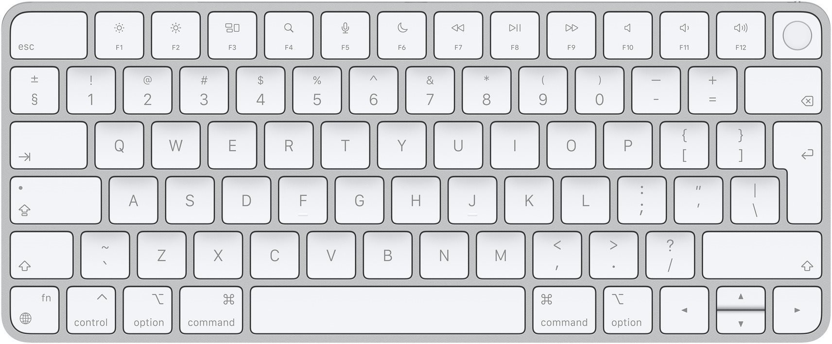 Apple Magic Keyboard s Touch ID pre MACy s čipom Apple – SK...