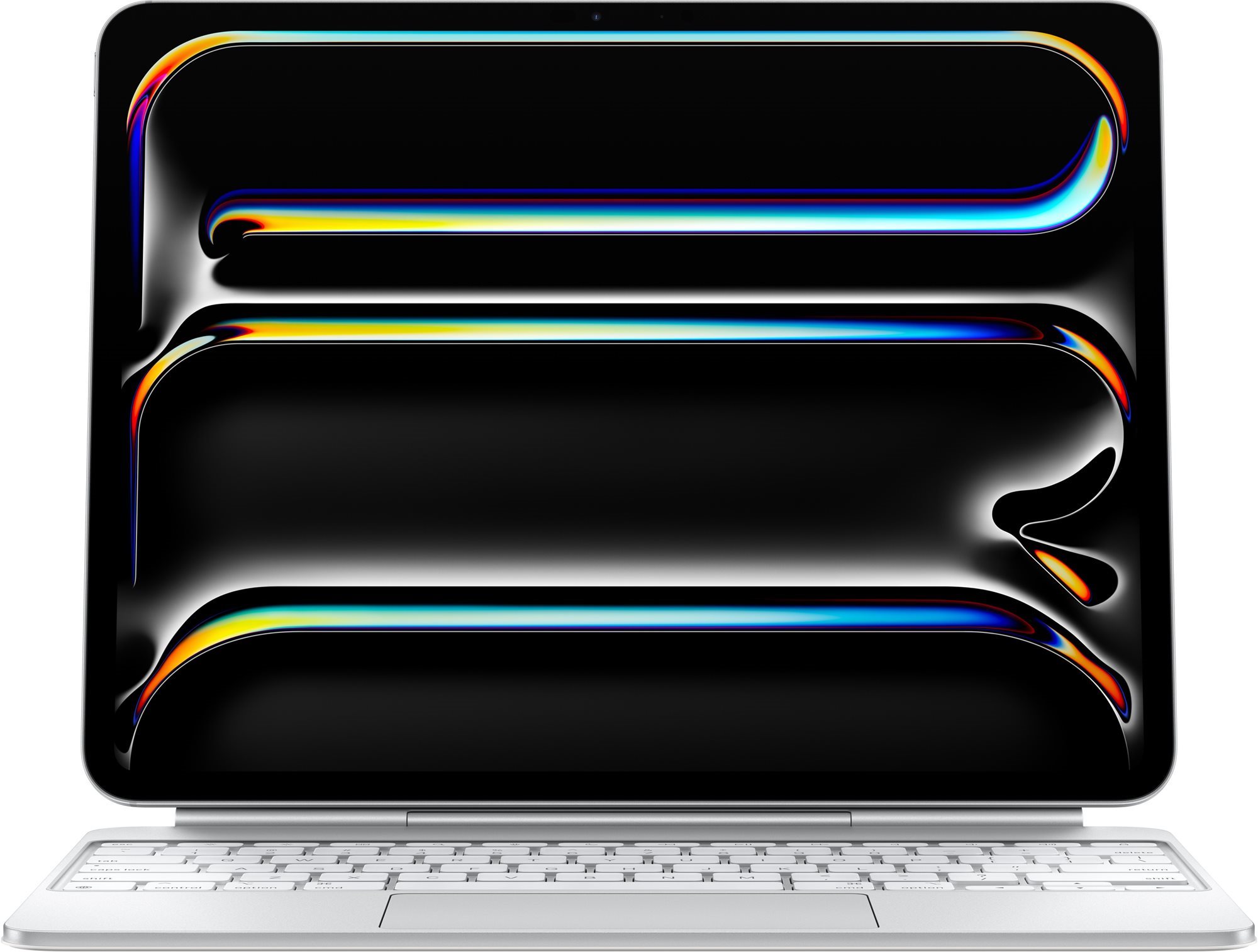 Apple Magic Keyboard für iPad Pro 13" (M4) - ENG - weiß Hülle für...