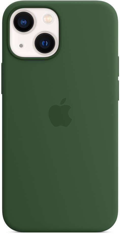 Apple iPhone 13 mini Coque en silicone avec MagSafe trefle Coque de...
