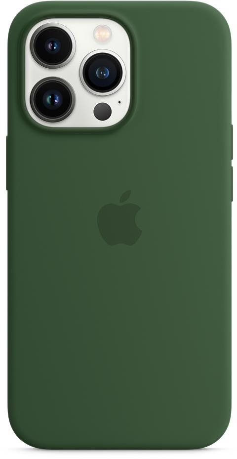 Apple iPhone 13 Pro Max Coque en silicone avec MagSafe trefle Coque...