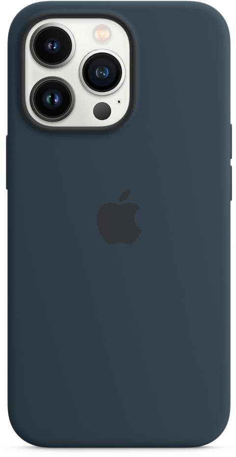 Apple iPhone 13 Pro Max Coque en silicone avec MagSafe bleu abysse...