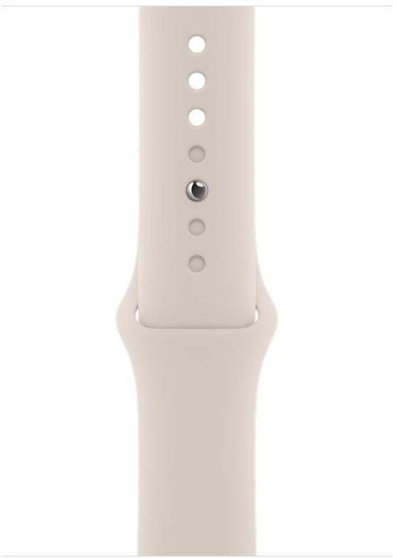Apple Watch 45mm Bracelet Sport lumiere stellaire Bracelet montre