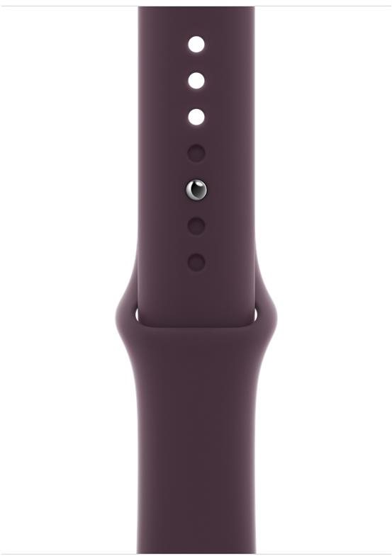 Apple Watch 45 mm Bracelet Sport cerise noire Bracelet montre