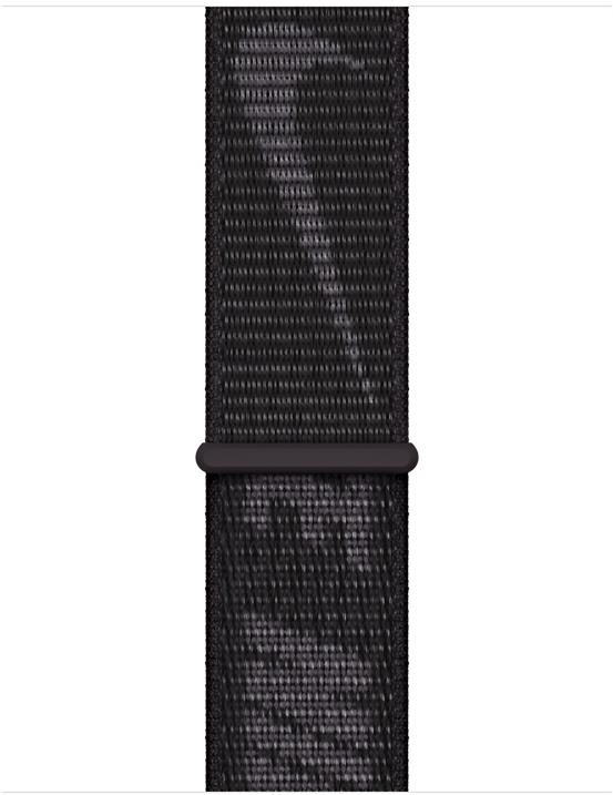 Apple Watch 45 mm Boucle Sport Nike Noir Bracelet montre