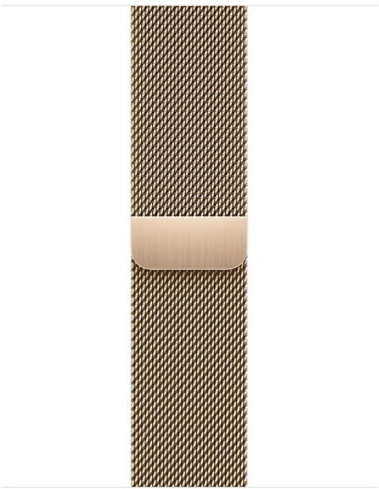 Apple Watch 45mm Gold Milanese Loop Strap Watch Strap