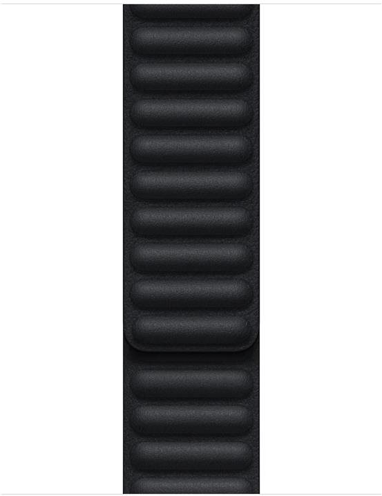 Apple Watch 41mm Dark Ink Leather Link - M/L Watch Strap