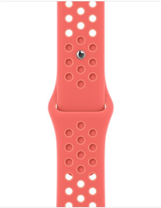 Apple Watch 41mm Magic Ember / Crimson Bliss Nike Sport Band Watch...