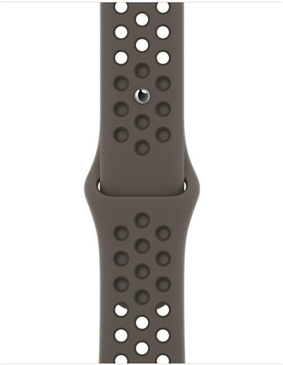 Apple Watch 45mm Olive Grey / Cargo Khaki Nike Sport Band Watch Strap