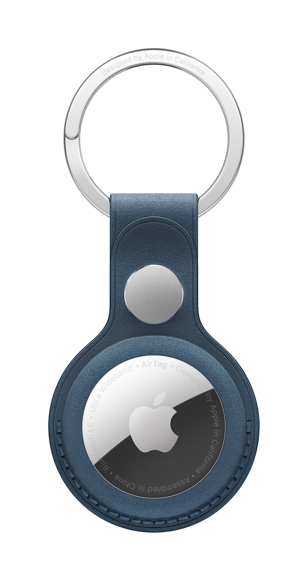 Apple AirTag FineWoven - óceánkék AirTag kulcstartó
