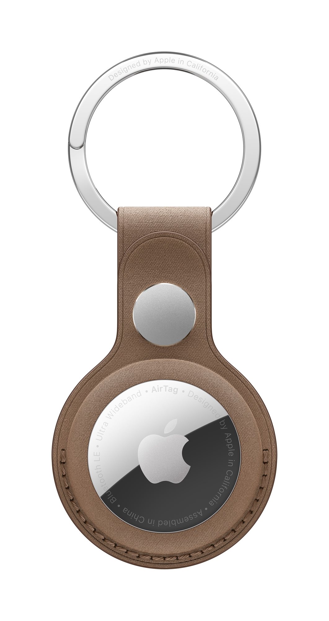 Apple FineWoven kľúčenka na AirTag morušovo dymová AirTag kľúčenka