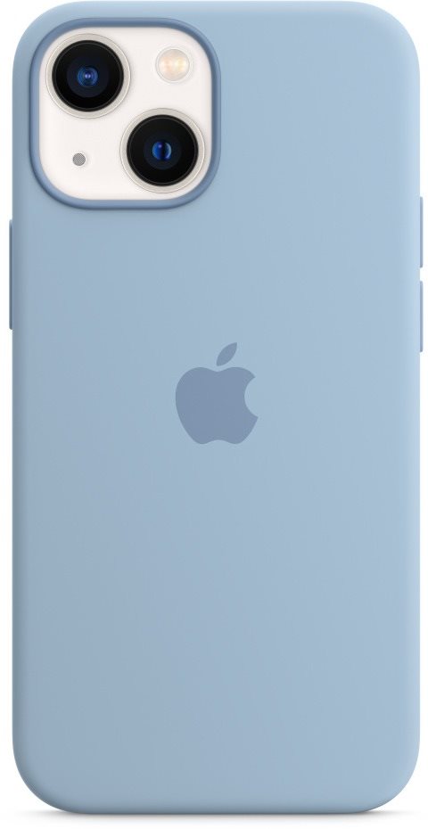 Apple iPhone 13 mini Étui en silicone avec MagSafe bleu ciel Coque...