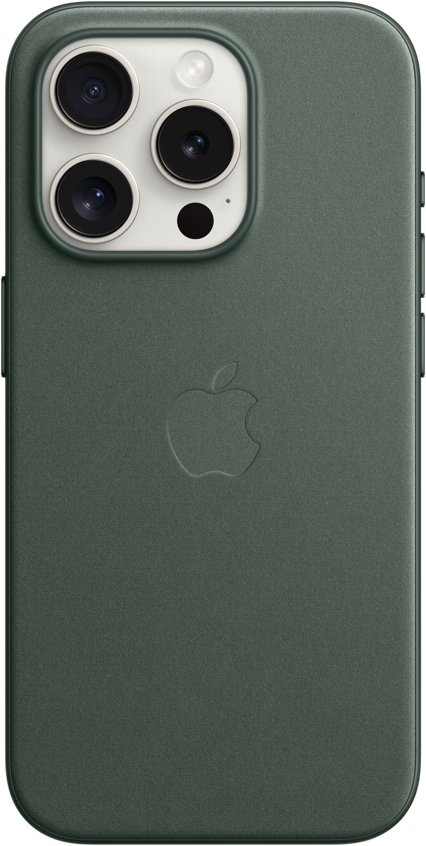 Apple iPhone 15 Pro FineWoven-szövet örökzöld MagSafe tok Telefon tok
