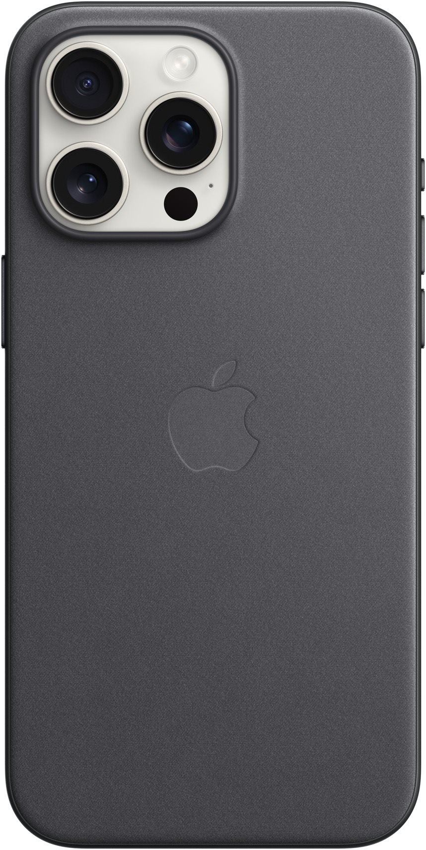 Apple iPhone 15 Pro Max FineWoven-szövet fekete MagSafe tok Telefon...