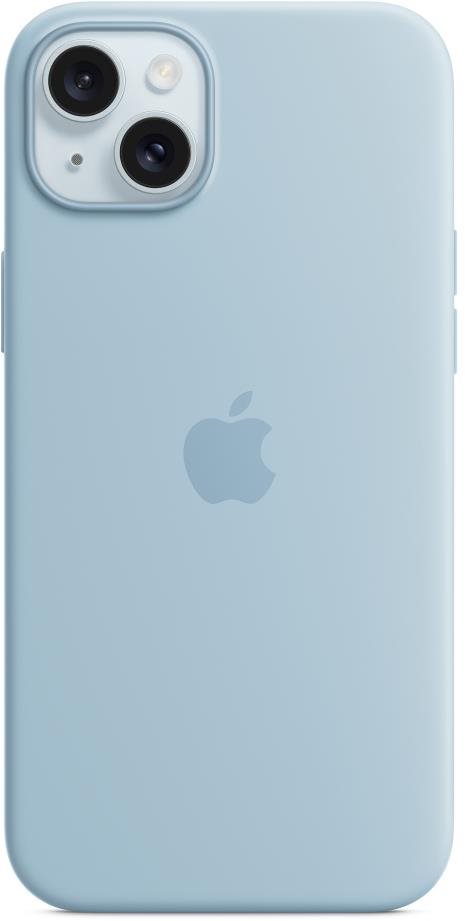Apple iPhone 15 Plus világoskék szilikon MagSafe tok Telefon tok