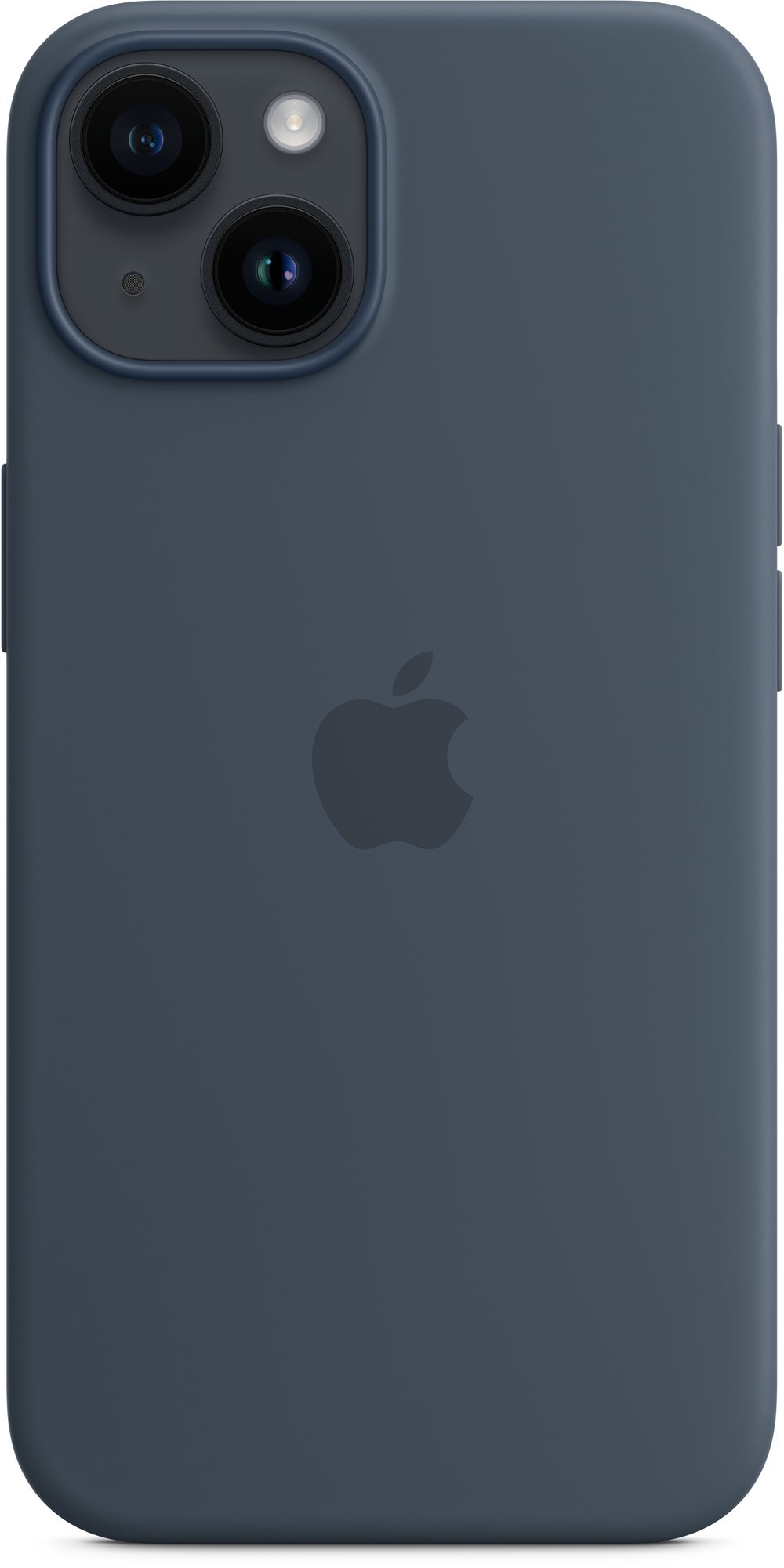 Apple iPhone 14 MagSafe viharkék szilikon tok Telefon tok