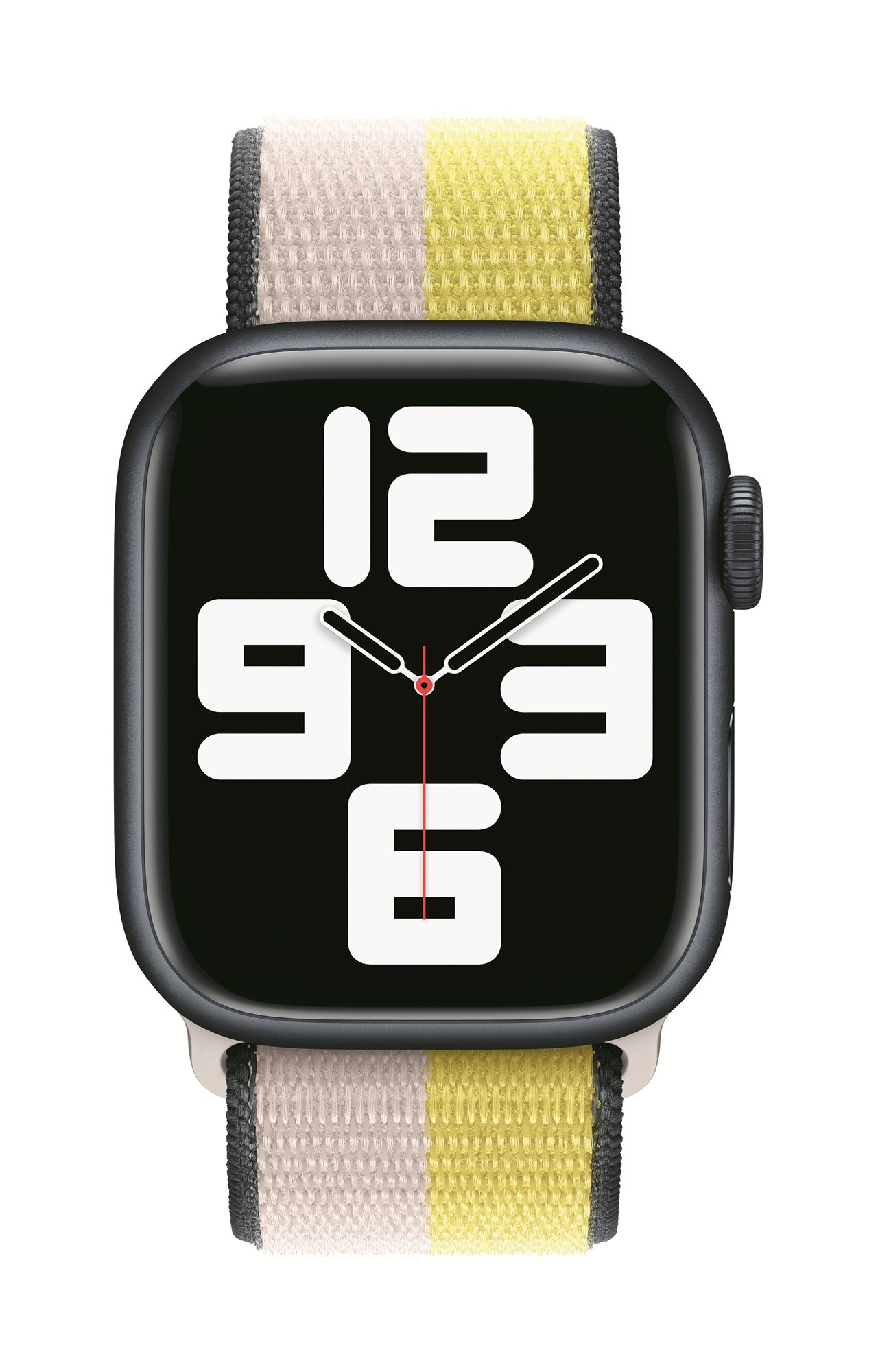 Apple Watch 45mm Boucle Sport beige creme/zeste de citron Bracelet...