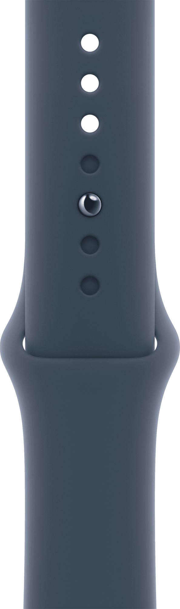 Apple Watch 45 mm búrkovo modrý športový remienok – S/M Remienok na...