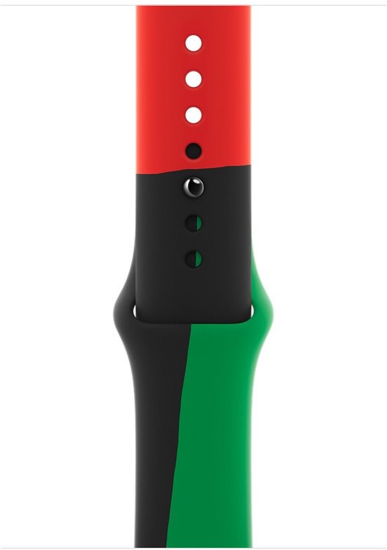 Apple Watch 44 mm športový remienok Black Unity – M/L Remienok na...